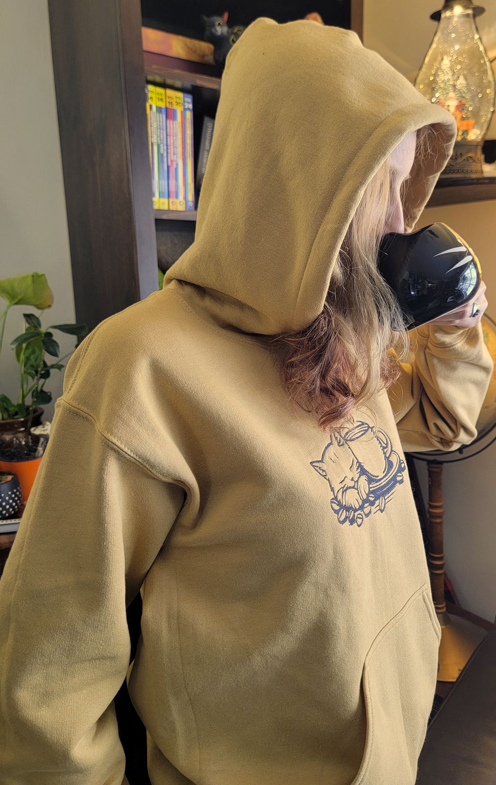 Mocha-Cat Hoodie