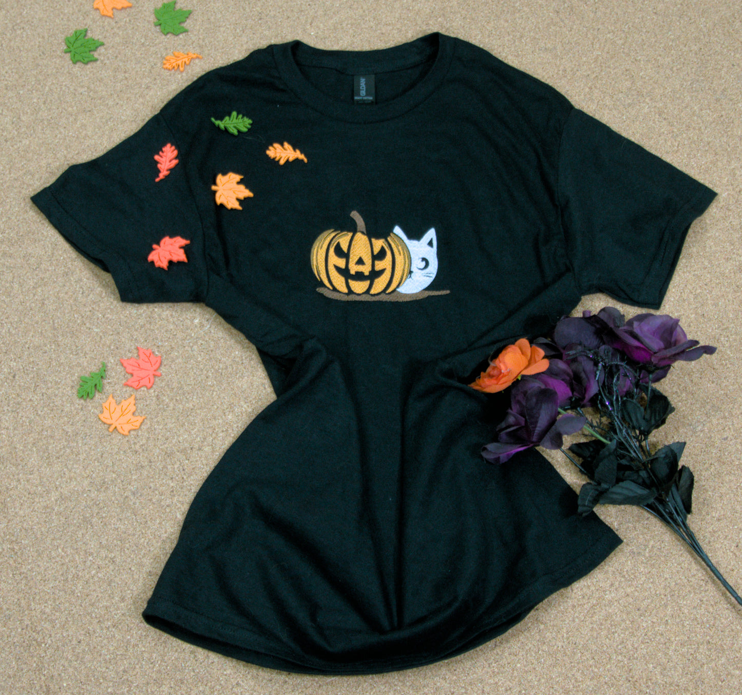 Pumpkin Wight-Cat Tee