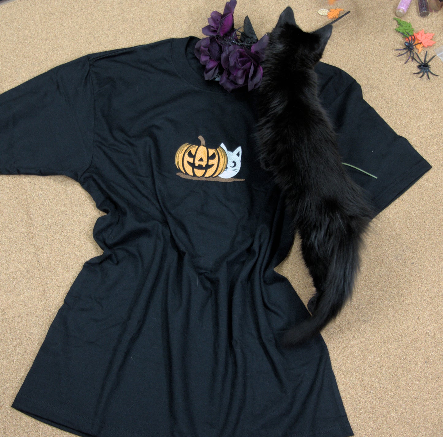 Pumpkin Wight-Cat Tee