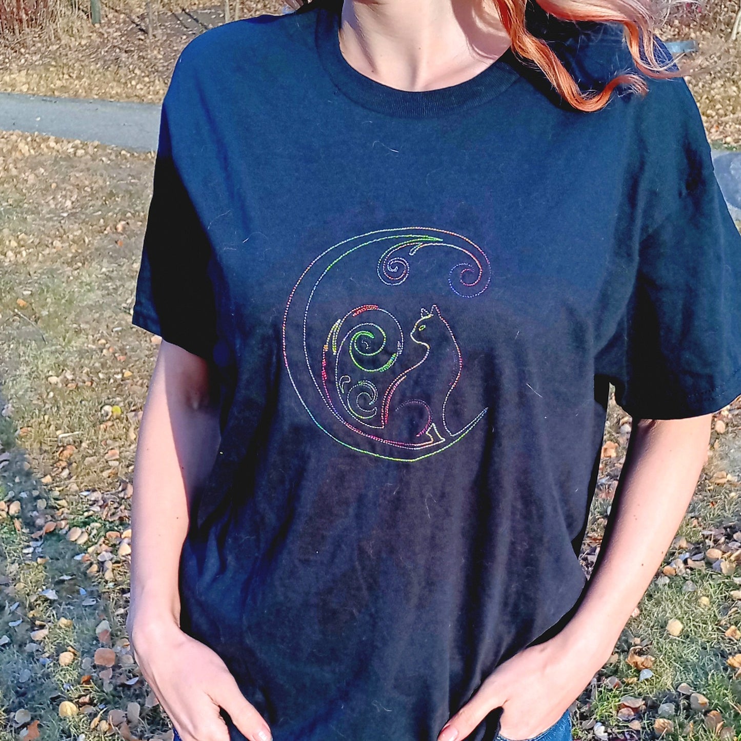 Prism Moon-Cat Tee