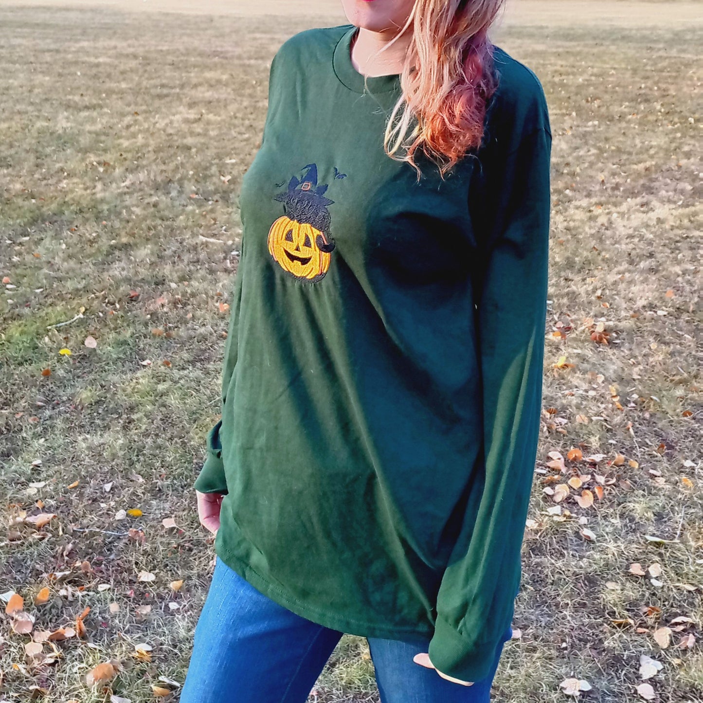 Witchy-Kitty Long Sleeve