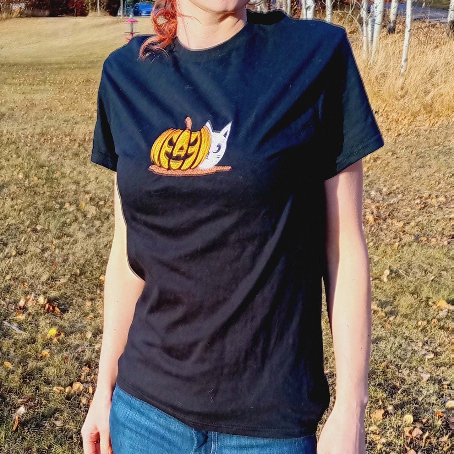 Pumpkin Wight-Cat Tee