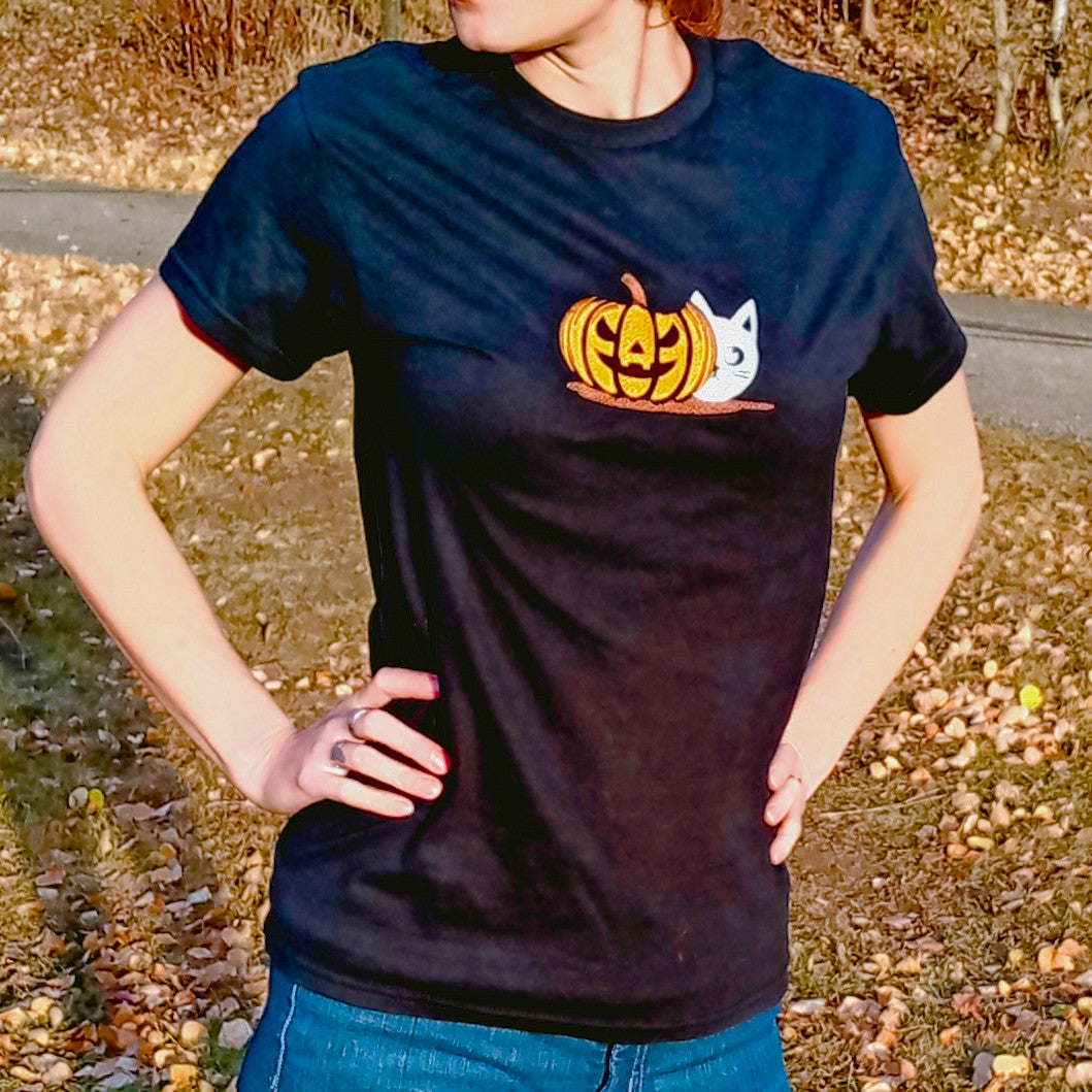 Pumpkin Wight-Cat Tee