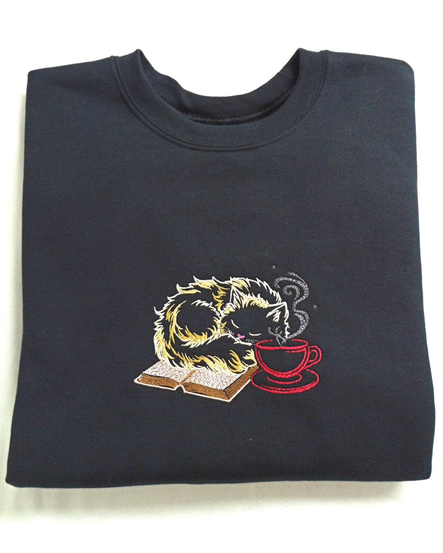 Book and Tea - Red Cup