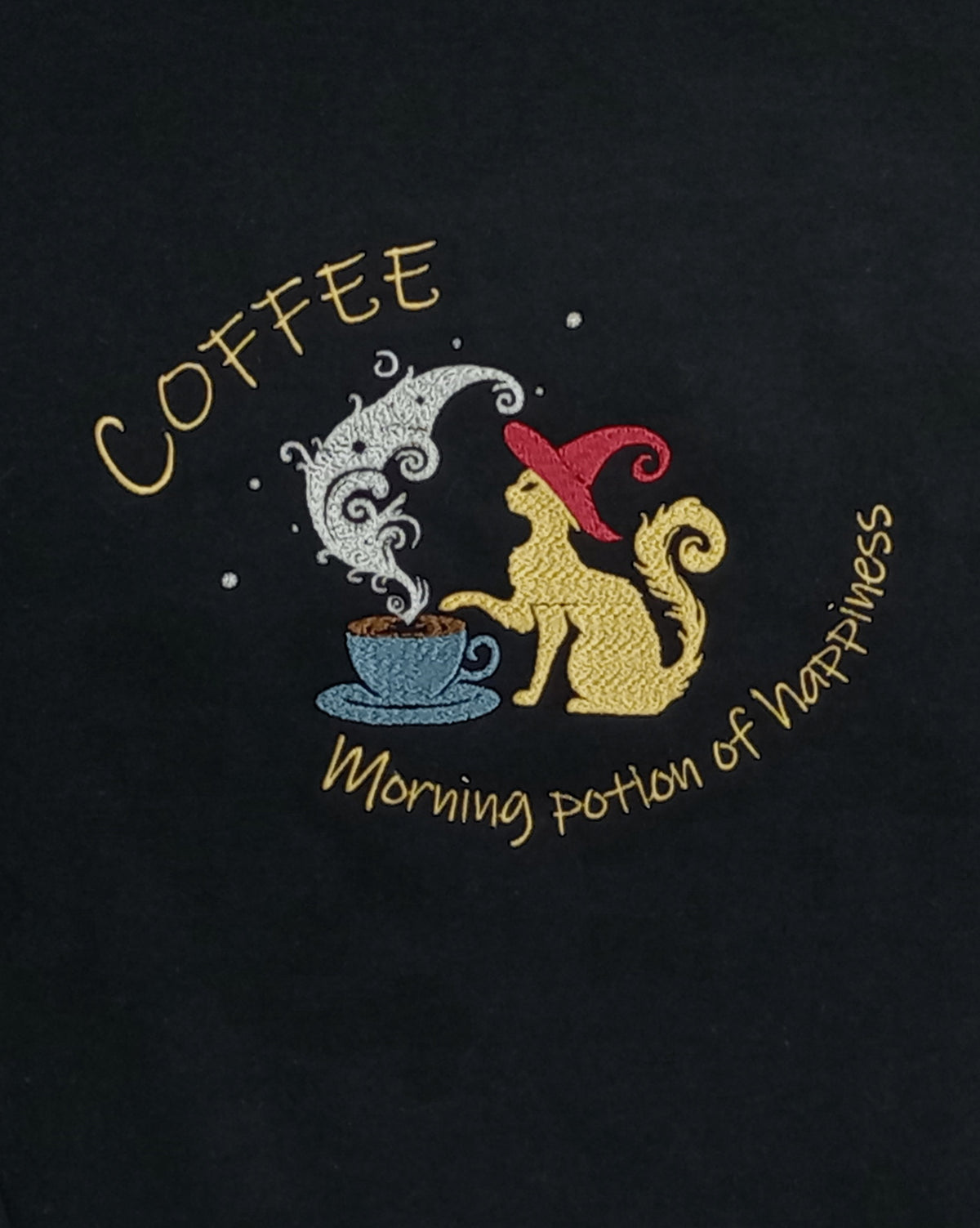 Potion de bonheur du matin - Tasse bleue