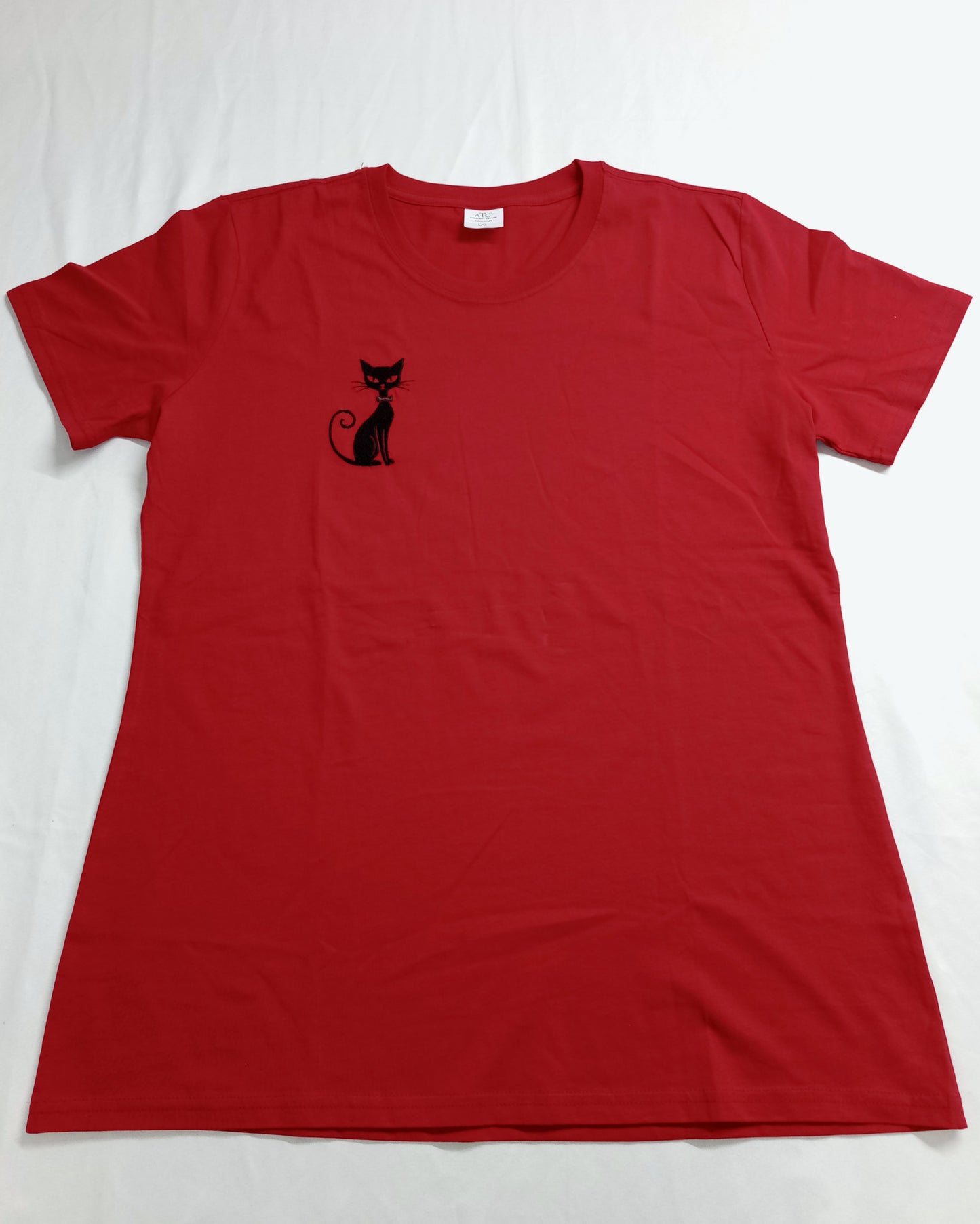 Bowtie Cat - Black Thread
