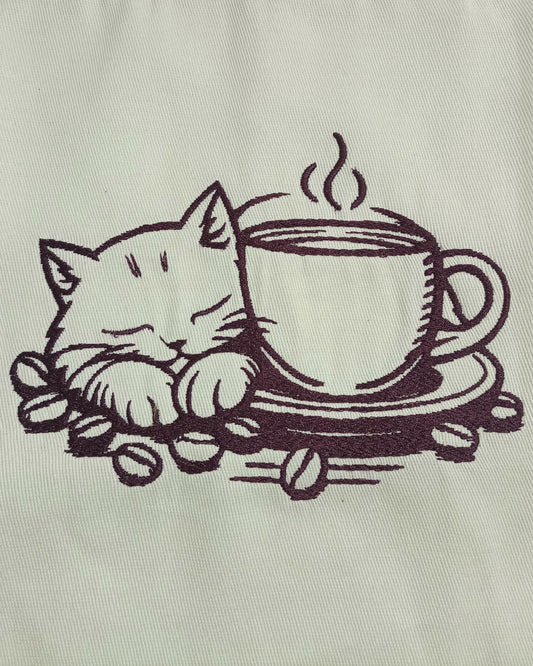 Chat moka - Mûre sur crème