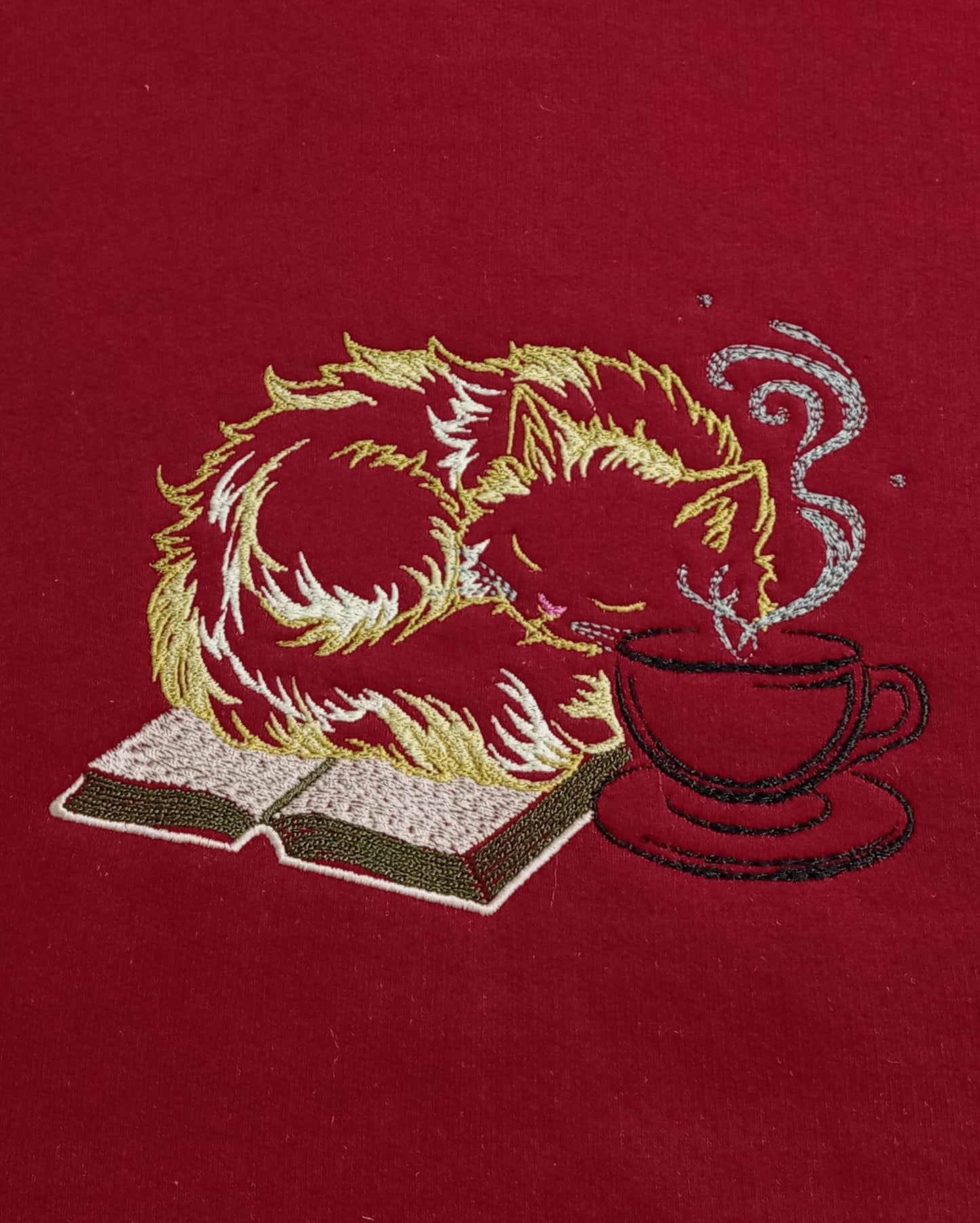 Book and Tea - Black Cup