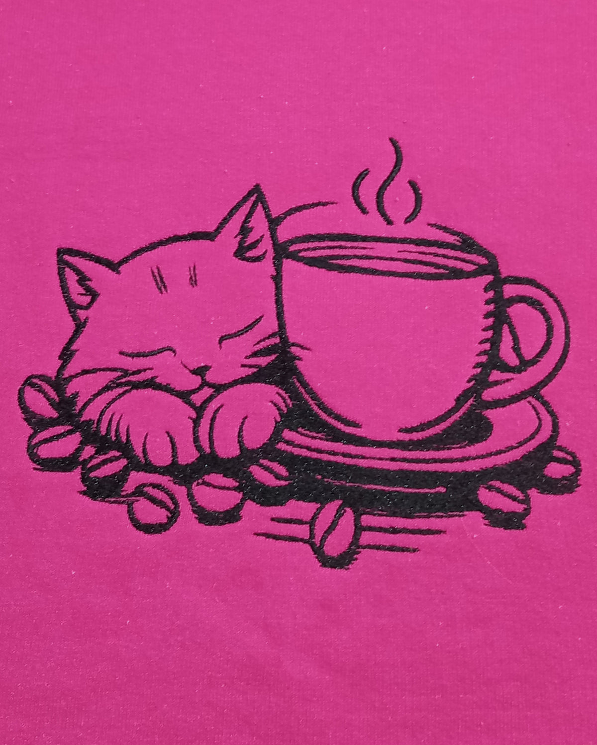 Chat Mocha - Noir sur Héliconia