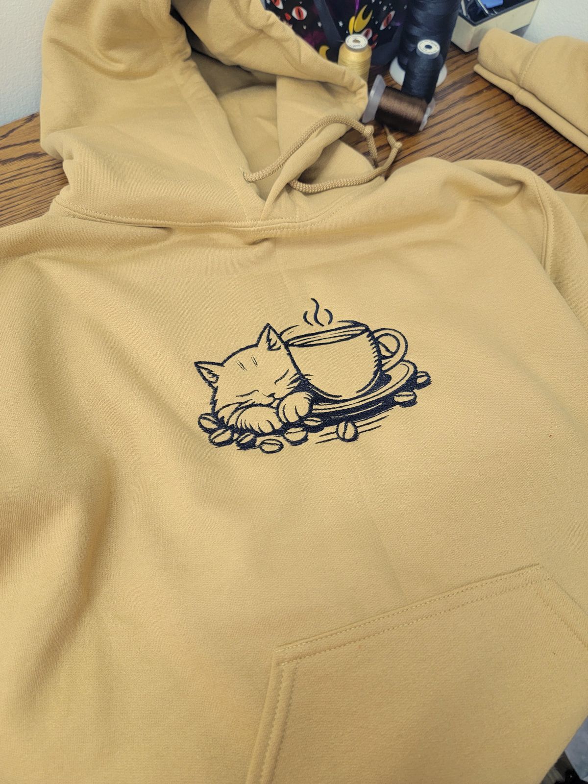 Mocha-Cat Hoodie