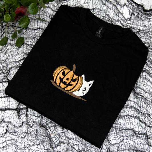 Pumpkin Wight-Cat Tee